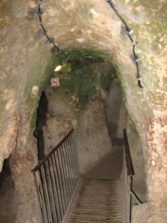 another subterranean passage in the underground city